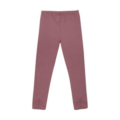 Double Knit Girls Leggings: Deco Rose