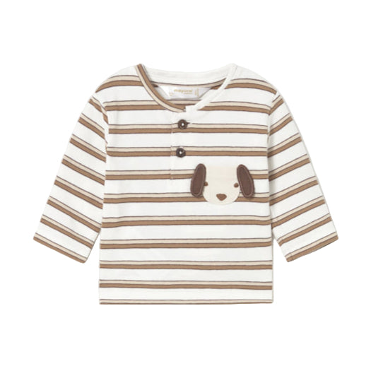 Peanut Striped Long Sleeve Tee