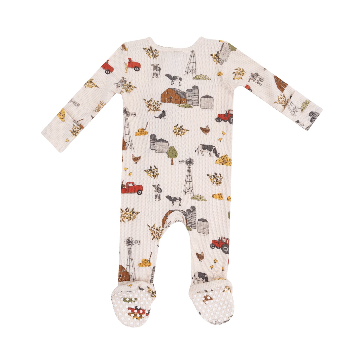 Hay Farmer 2 Way Zipper Footie