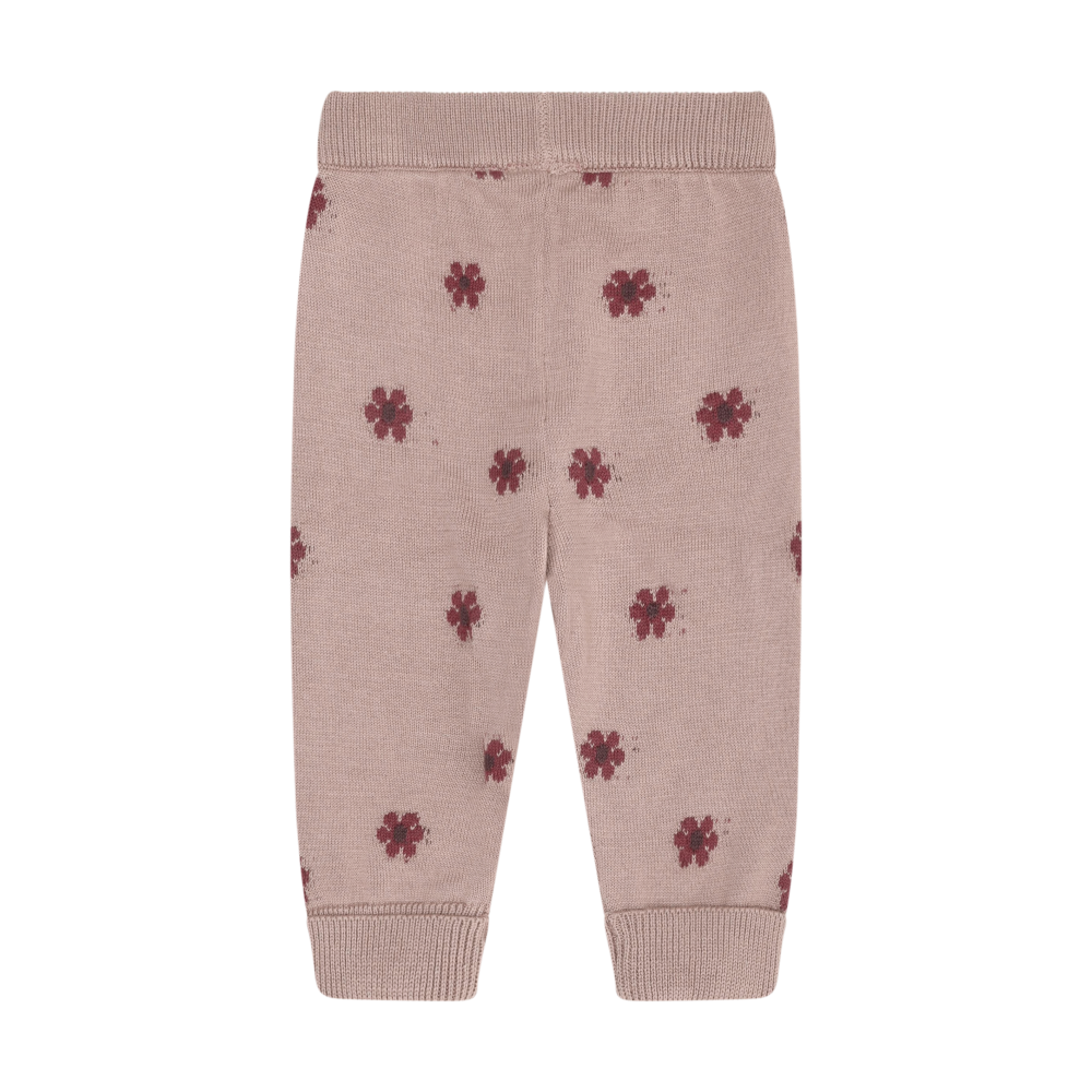 Fawn Flowers Knit Pants