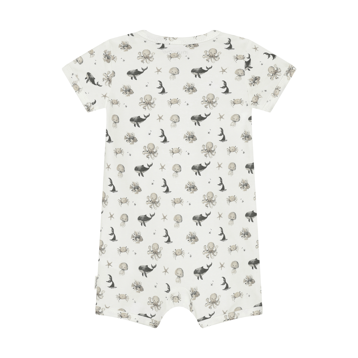 White Pepper Nautical Animals Short Romper