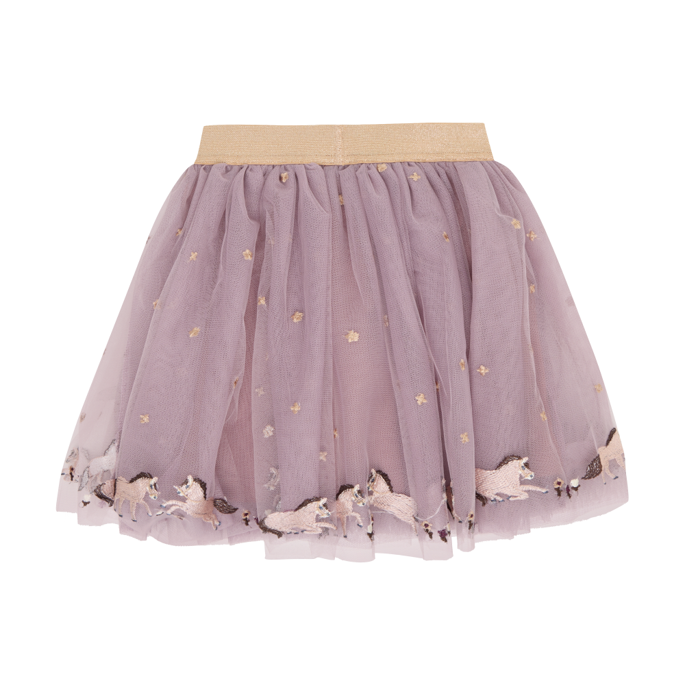 Fawn Skirt Mesh w. Emb