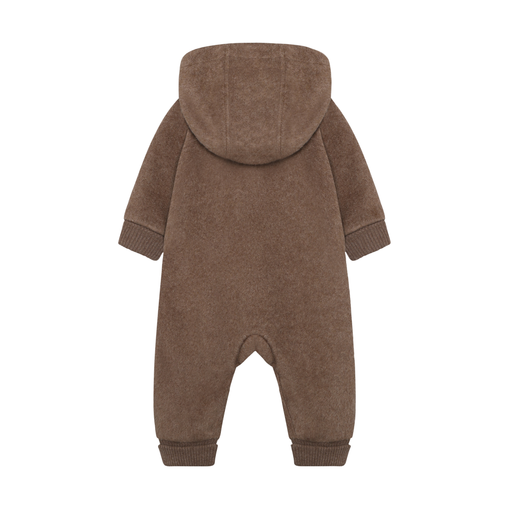 Chocolate Chip Hooded Fleece Zip Suit