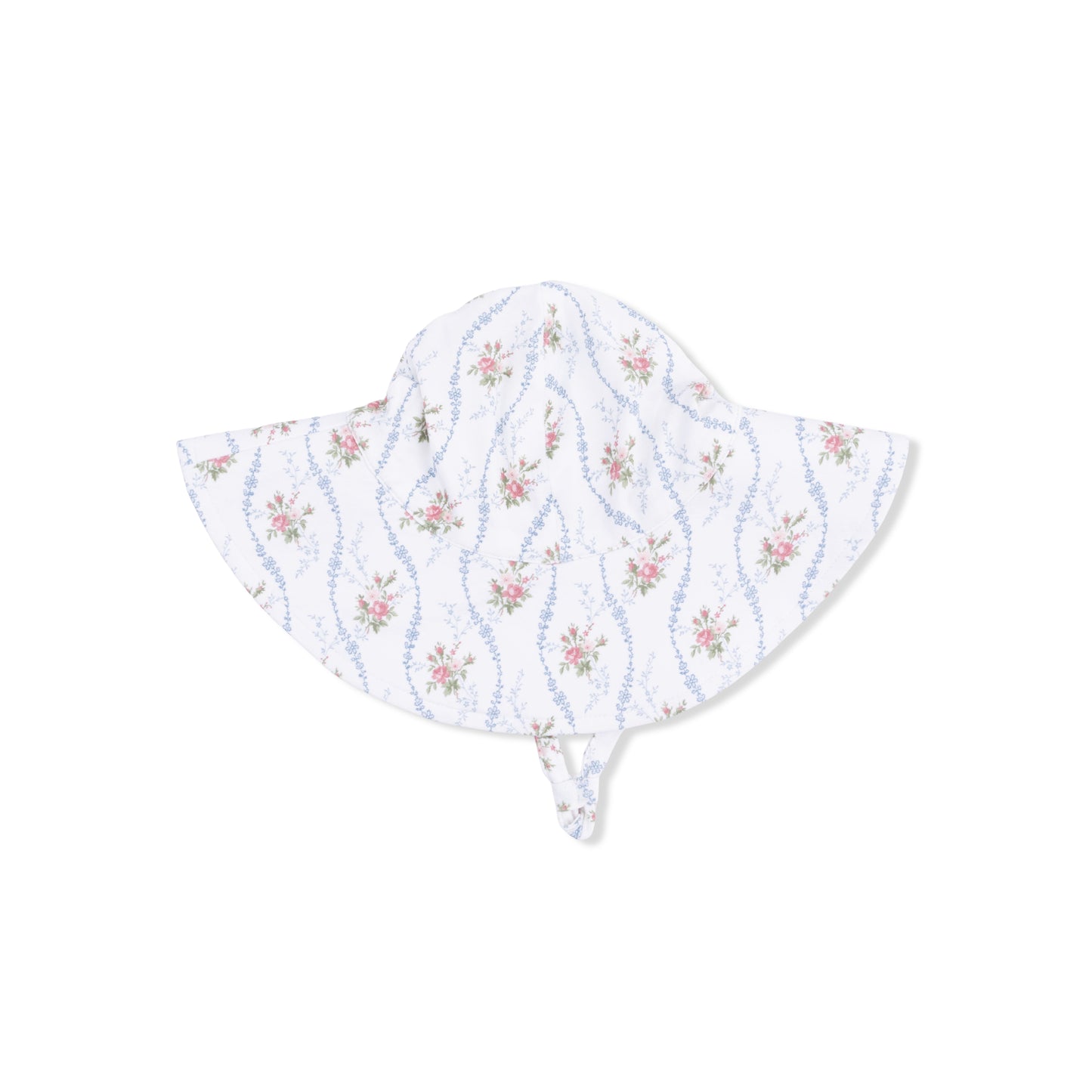 Heirloom Rose Stripe - Wide Brim Sun Hat