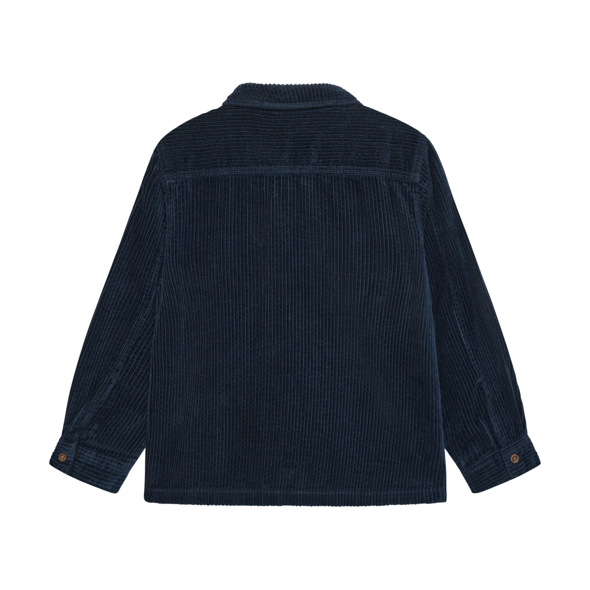 Midnight Navy Collared Corduroy Jacket