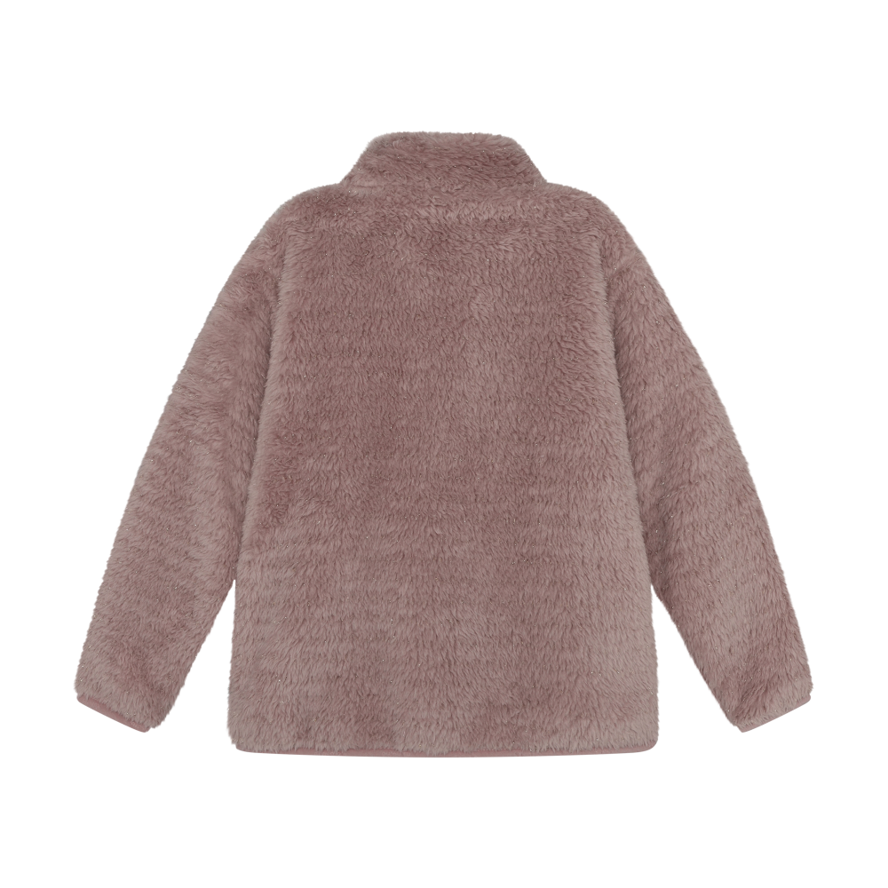 Fawn Teddy Jacket Glitter