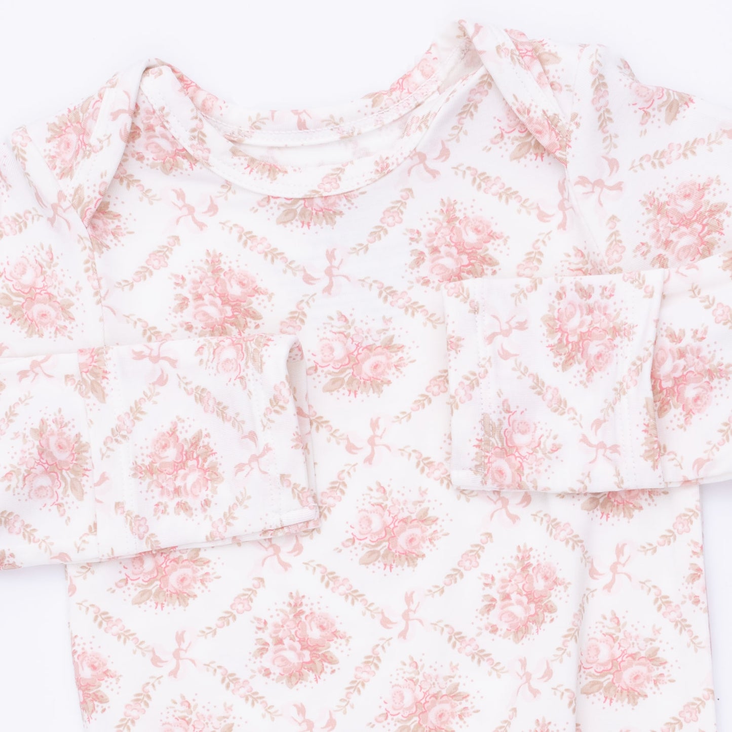 Rose Bow Lattice - Knotted Gown