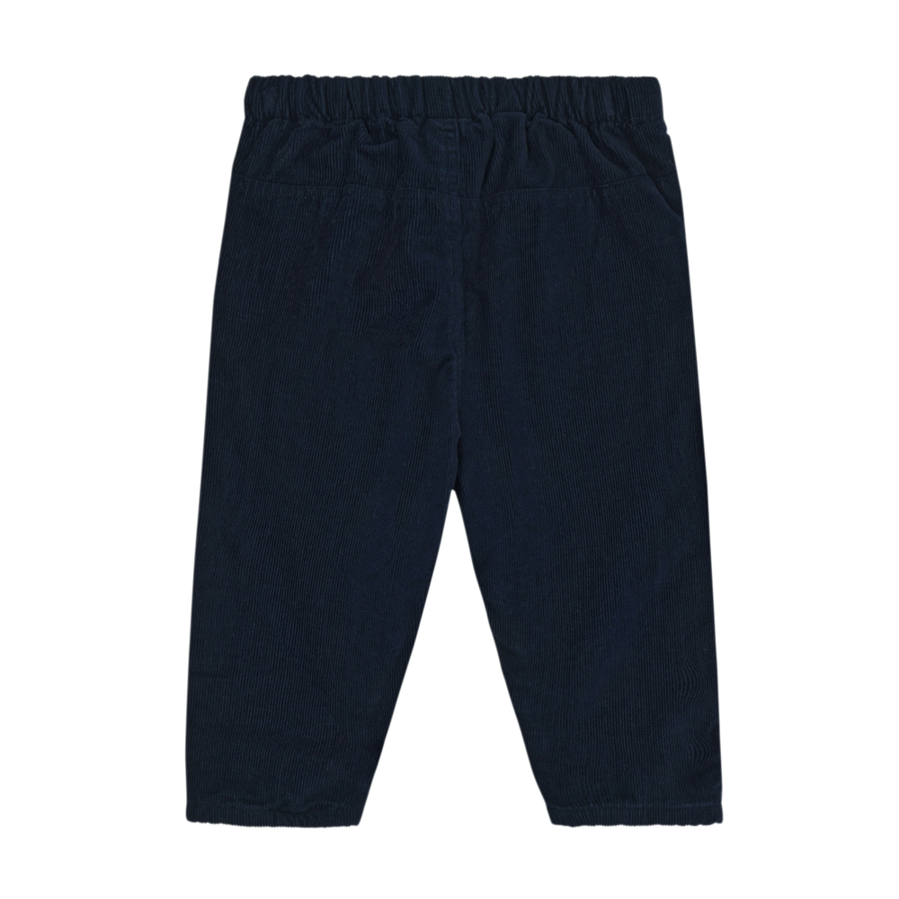 Dark Sapphire Micro Corduroy Pants