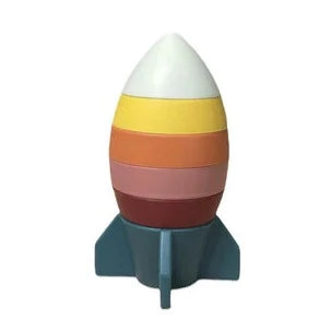 Rocket Ship Stacker - Muted