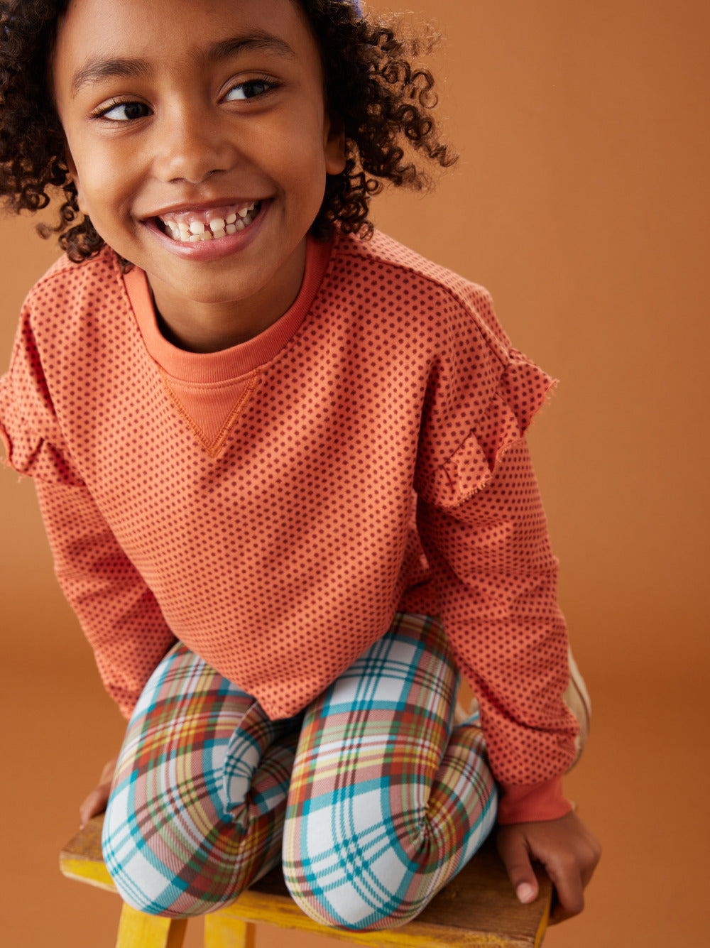 Printed Leggings: Sapporo Plaid