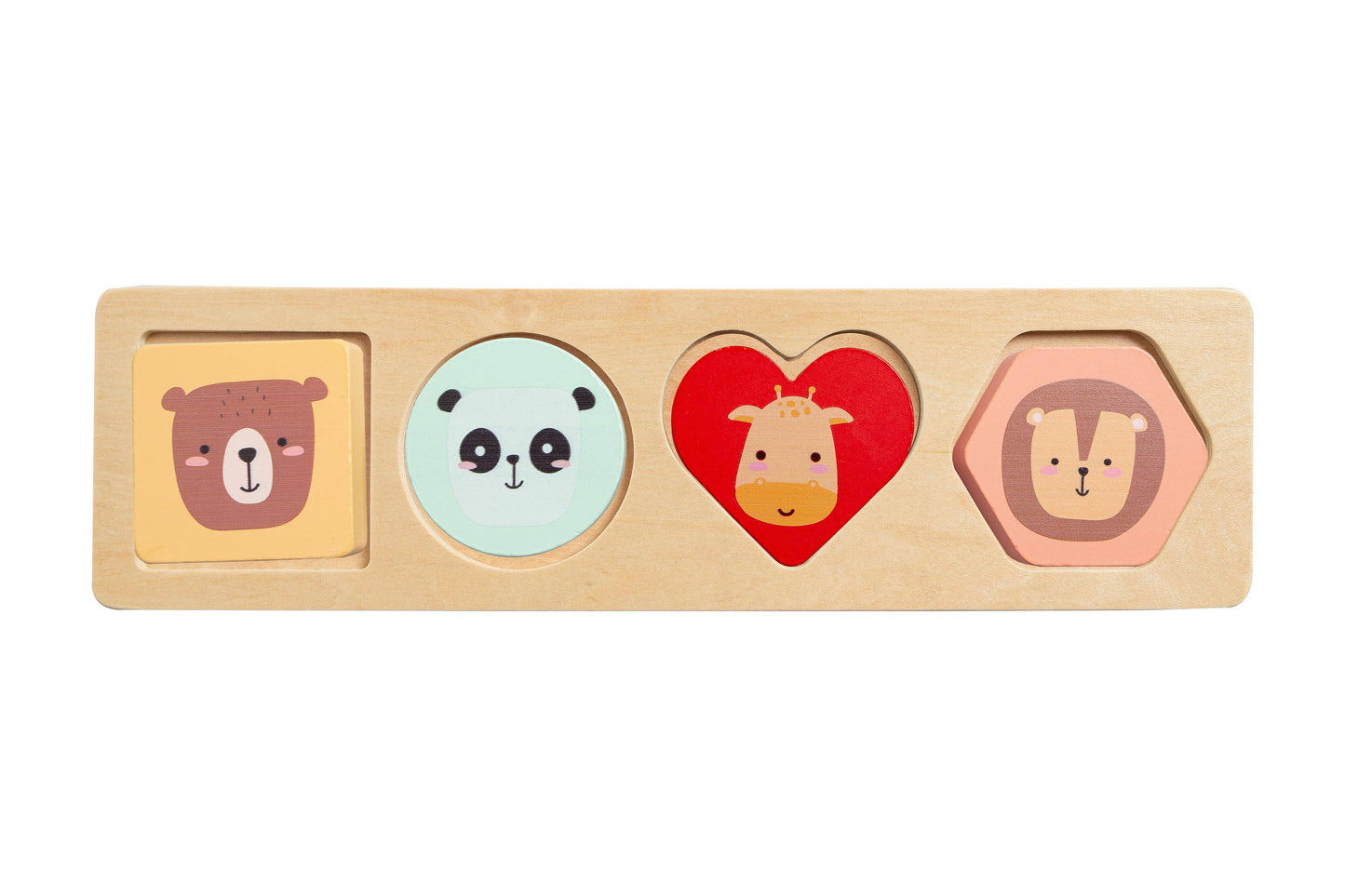Wooden Photo Shapes Puzzle