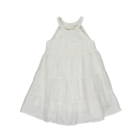 Maleia Dress: White