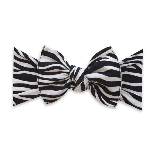Zebra Printed Knot Headband