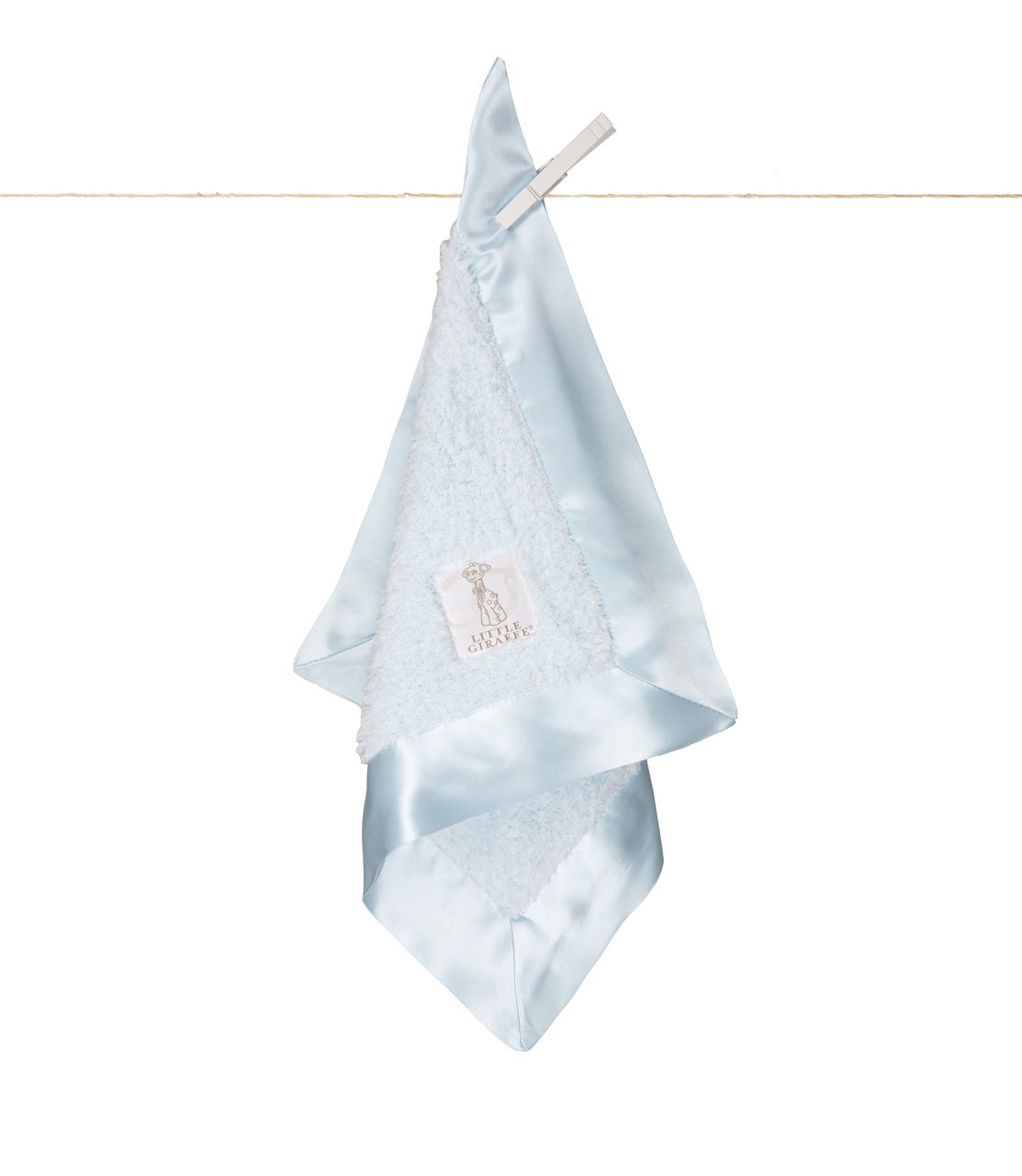 Blue Chenille Blanky - Cupcake