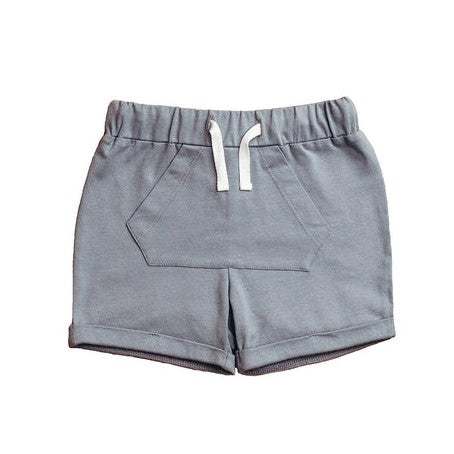 Slate Kangaroo Pocket Short