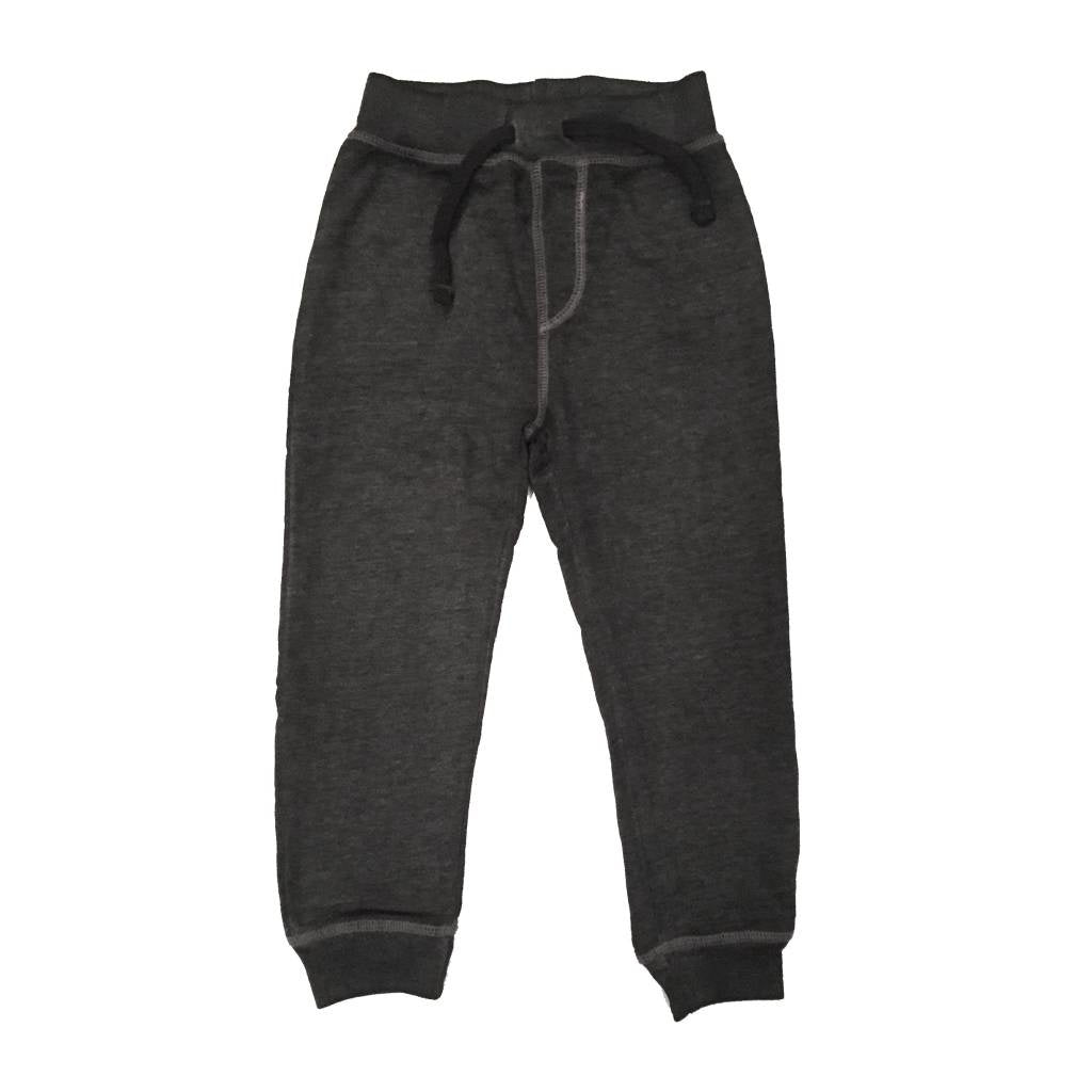 Black Distressed Jogger Pants