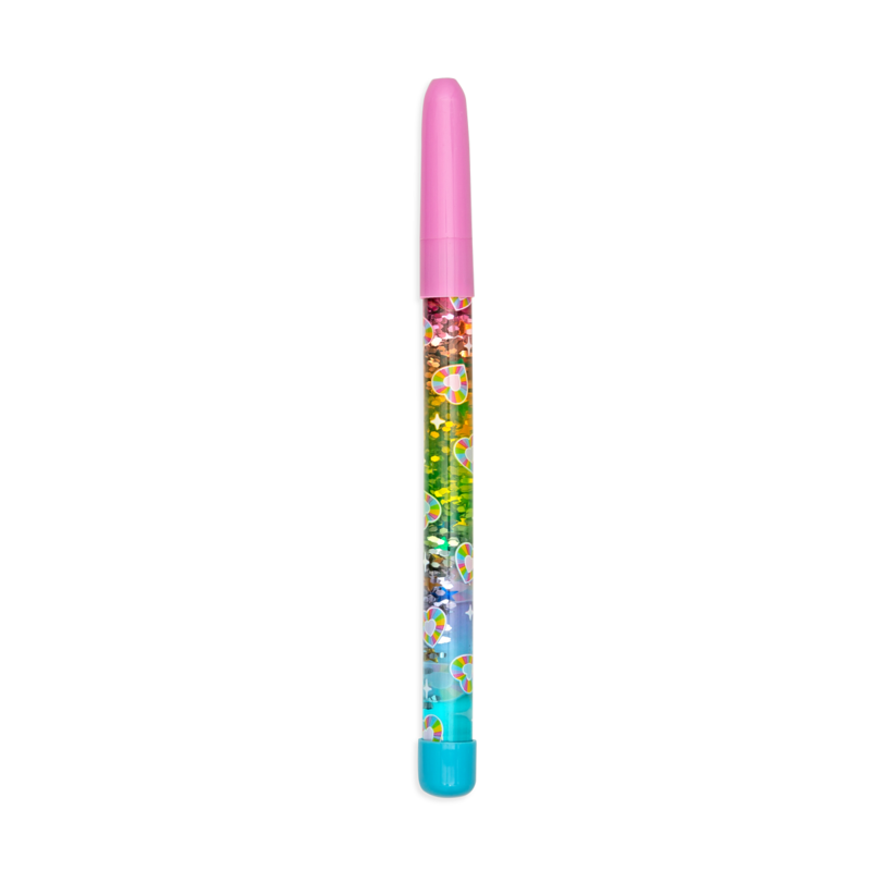 Rainbow Glitter Wand Pen – Cupcake
