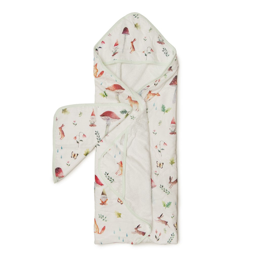 Hooded Towel Set - Woodland Gnome