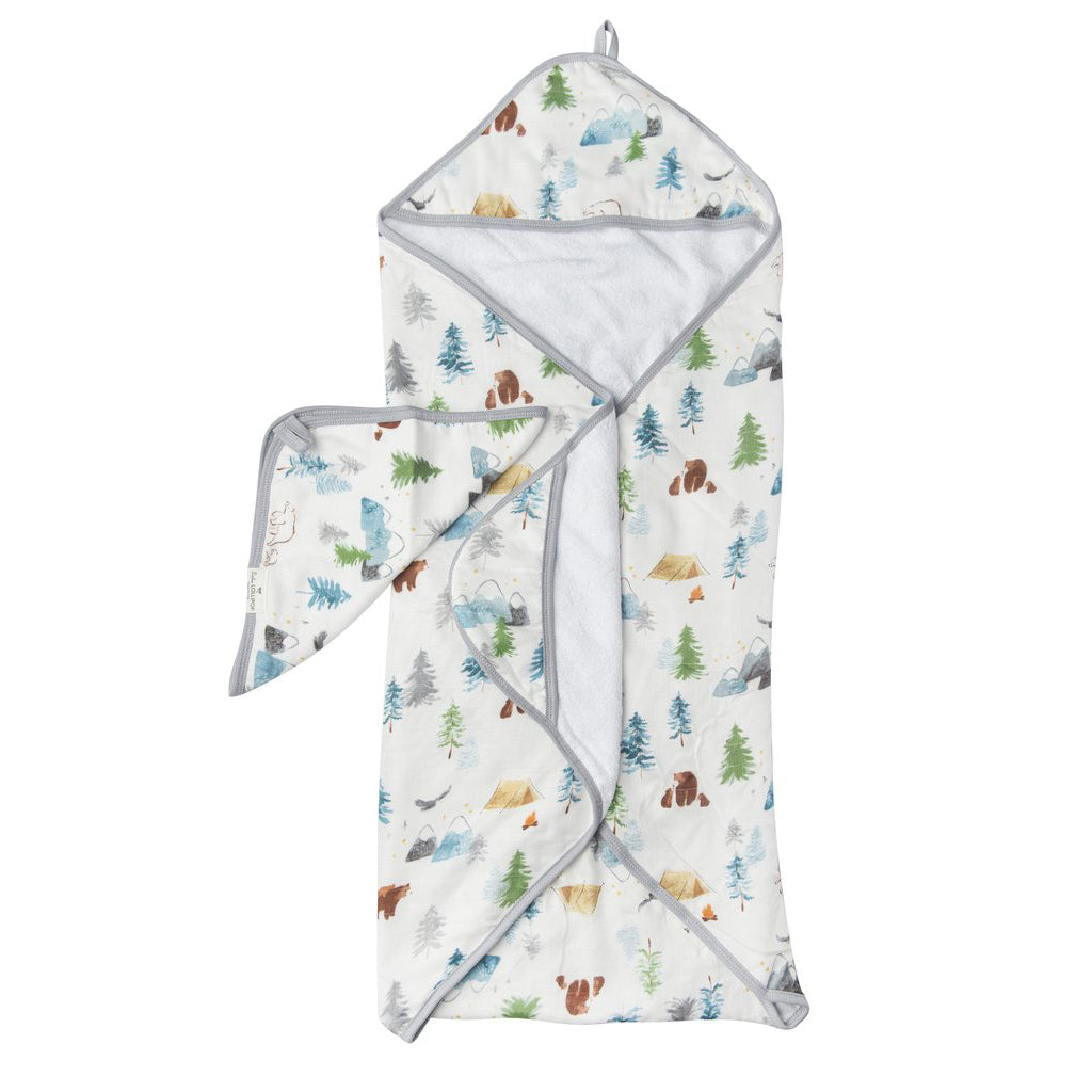 Adventure Begins Hooded Towel Set
