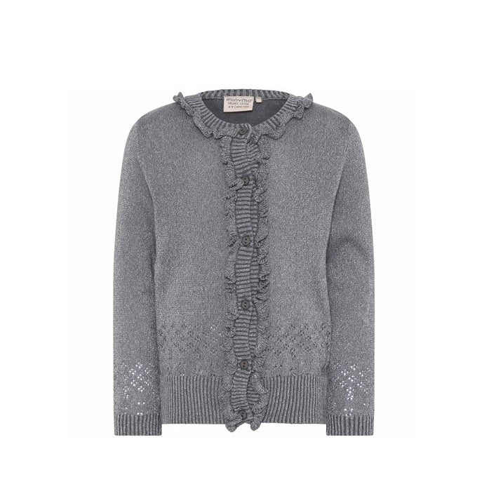 Cardigan L/S Knit: Smoked Pearl