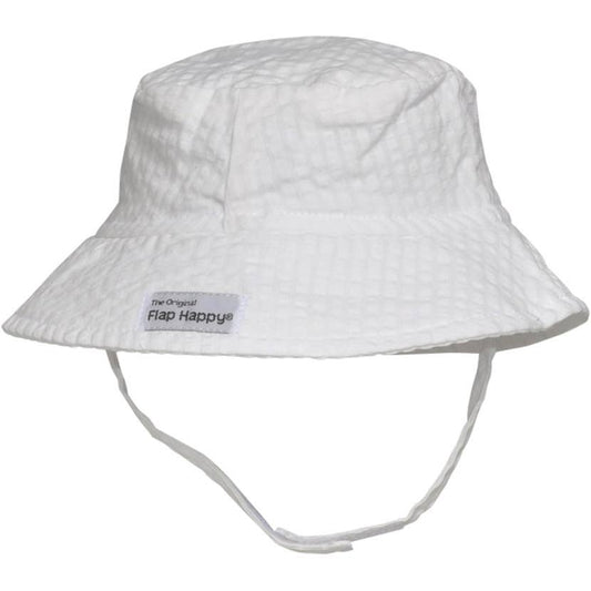 Vanilla Stripe Bucket Hat