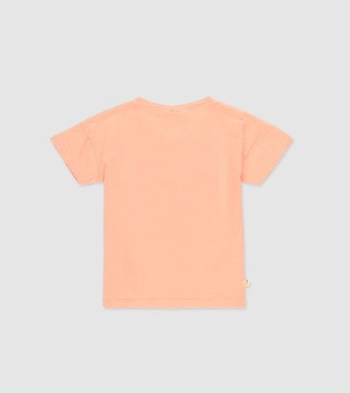 Salmon Knit t-Shirt flame