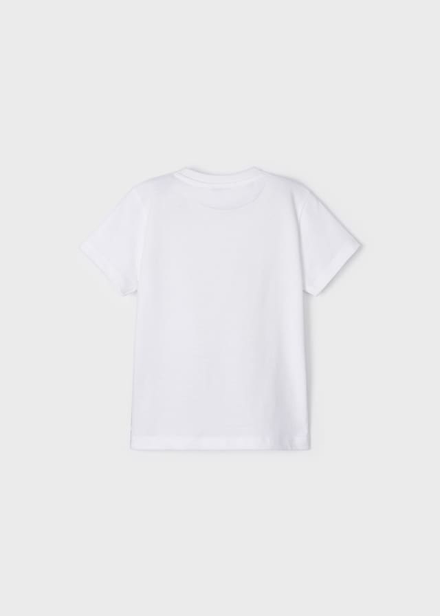 S/s t-shirt: Shade of White