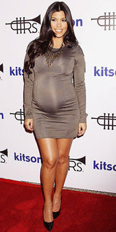Don't Be Afraid To Show Your Bump! ala Kourtney Kardashian