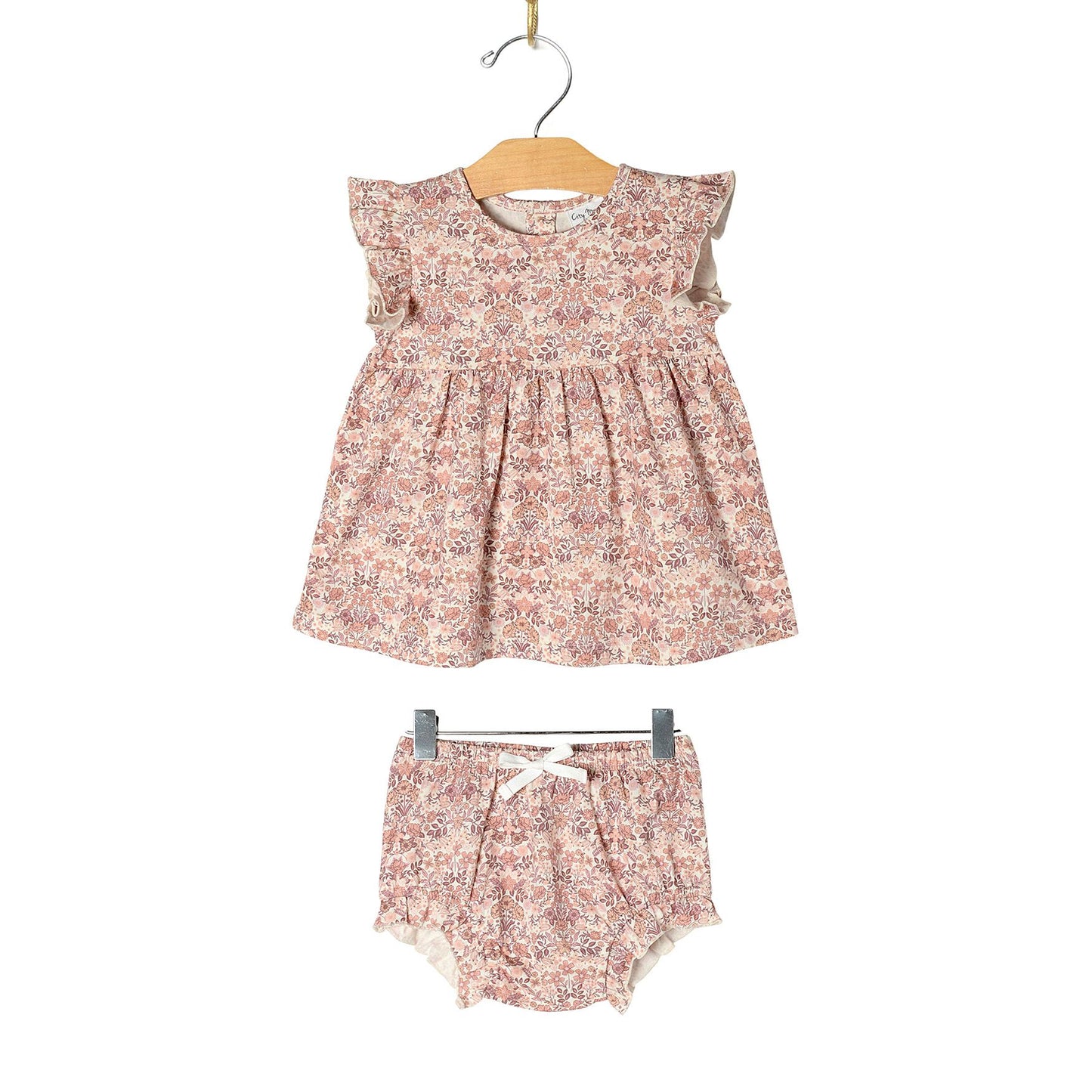 Spring Bouquet Flutter Tunic Set