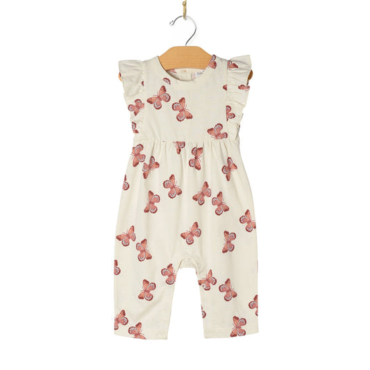 Butterflies Flutter Long Romper