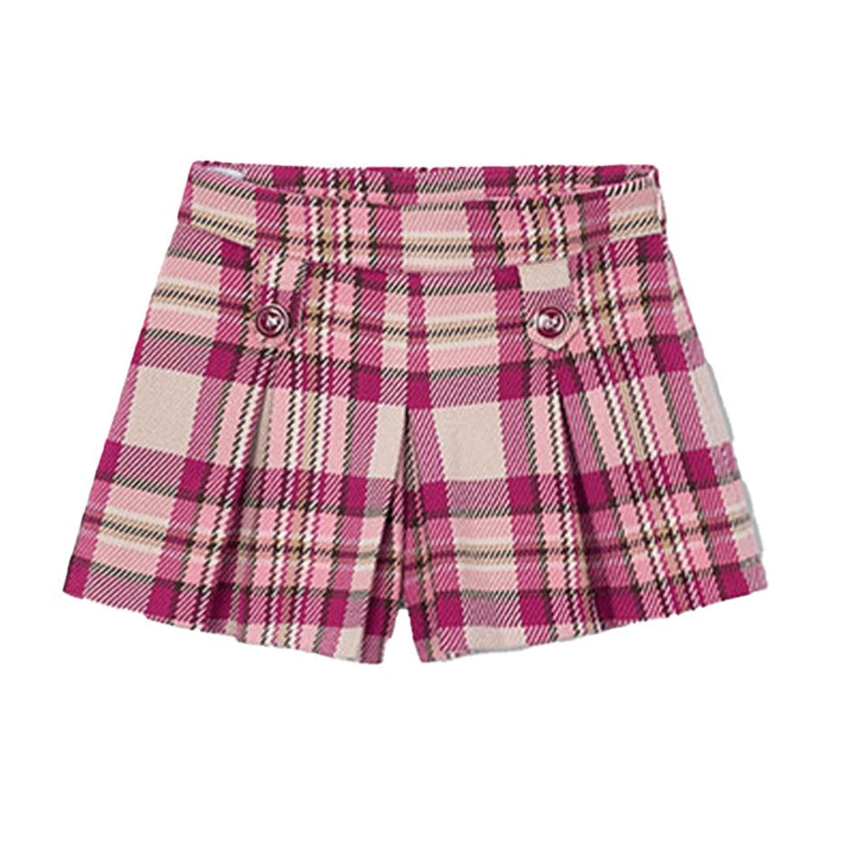 Raspberry Plaid Shorts