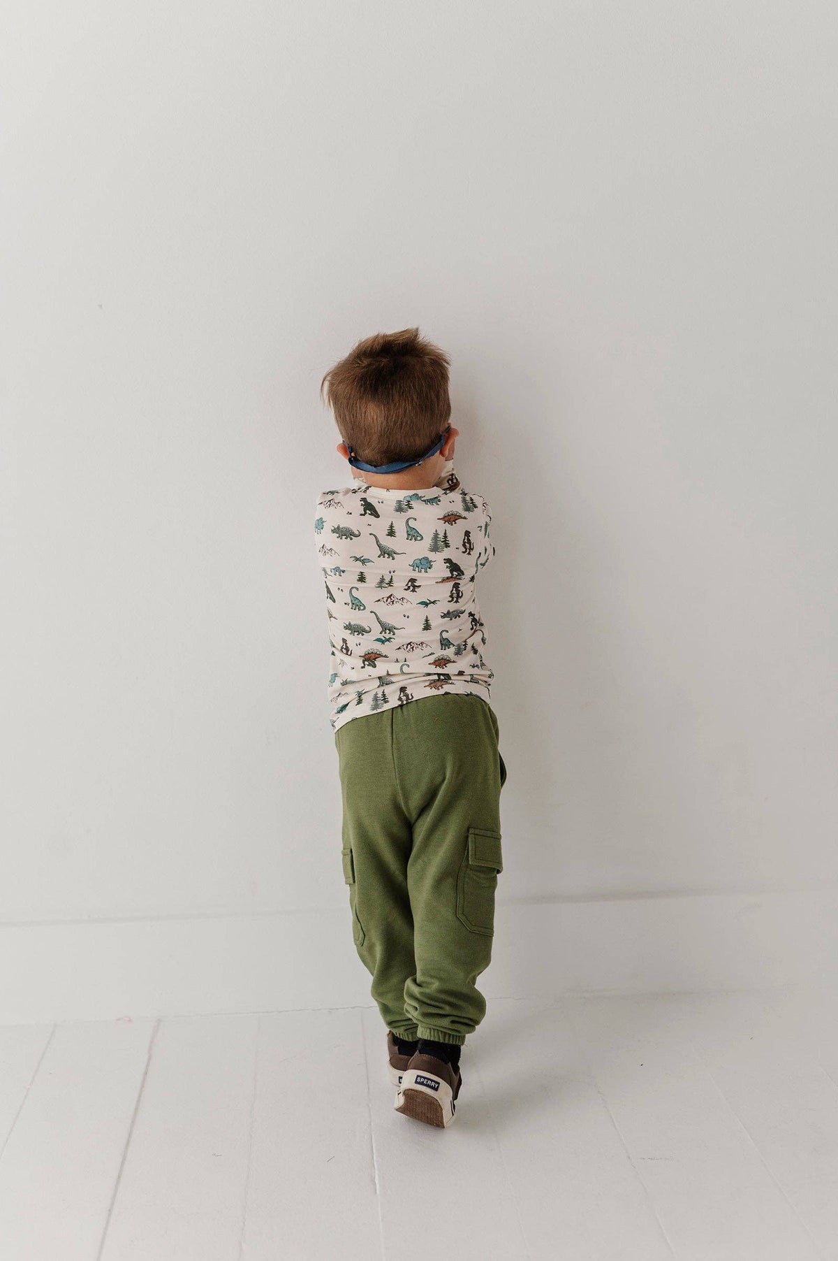 Deep Olive Bamboo Cargo Pants