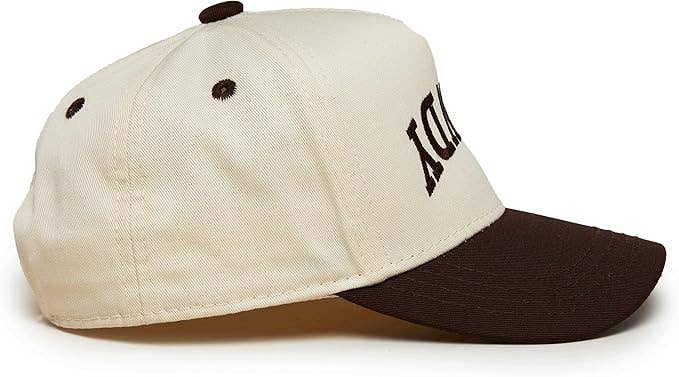 Rowdy Upside Down 2-Tone Cap - Brown/Beige