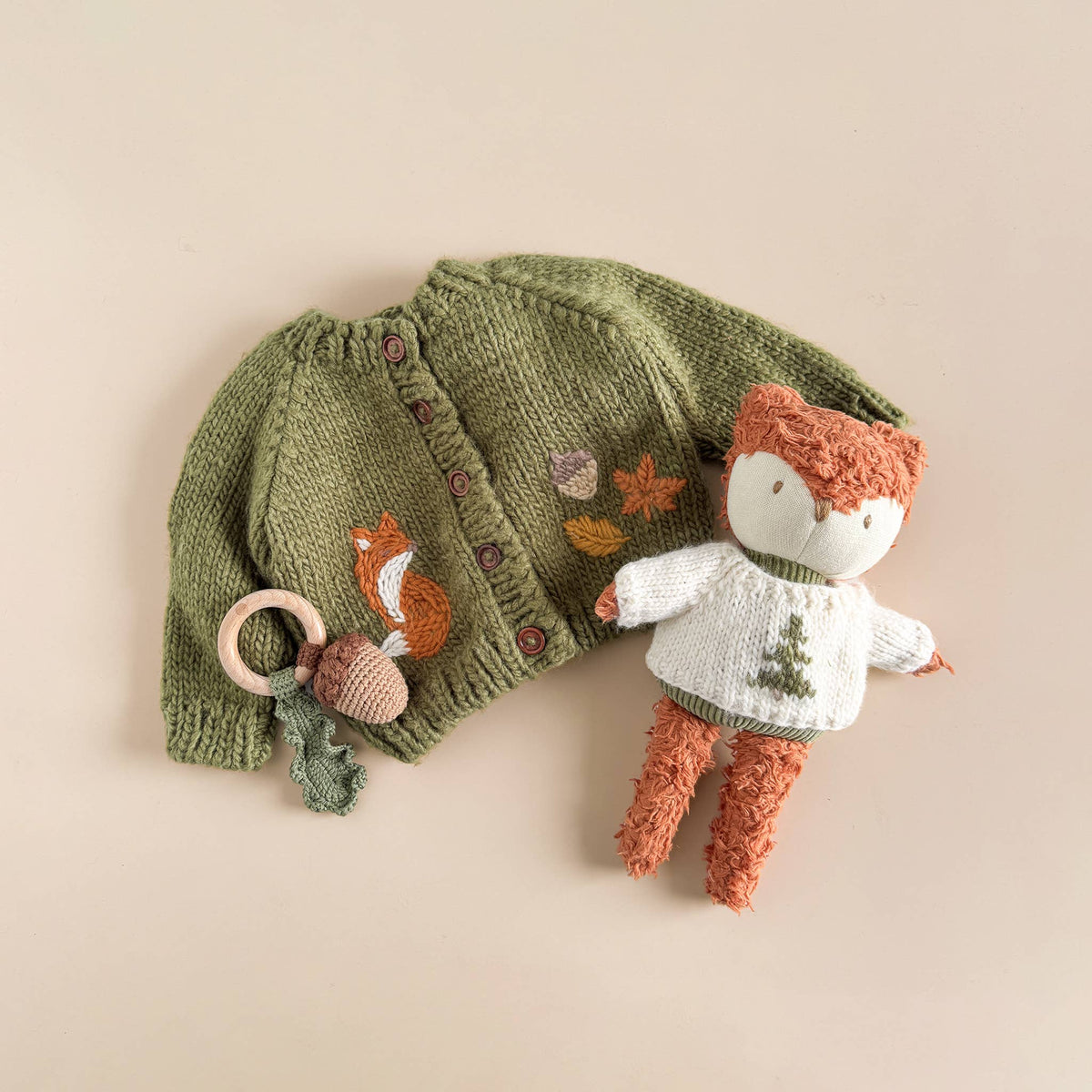 Organic Fox Cardigan