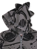 Spike Out Baby Hoodie: Diamant in Space