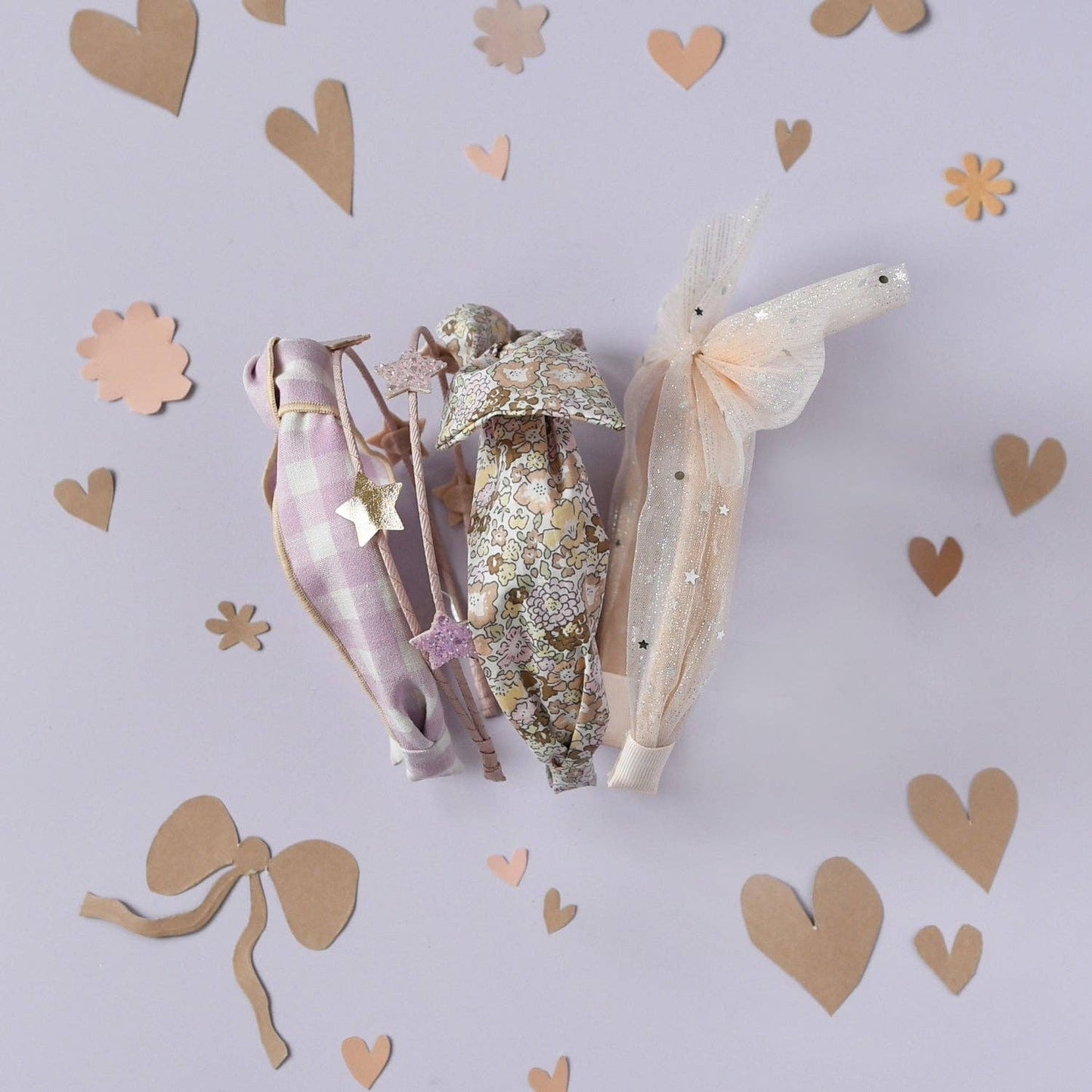 Fairytale Floral Tie Headband