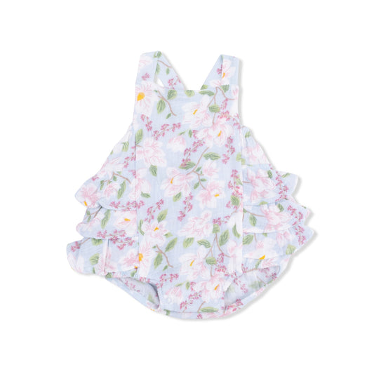 Magnolias - Ruffle Sunsuit