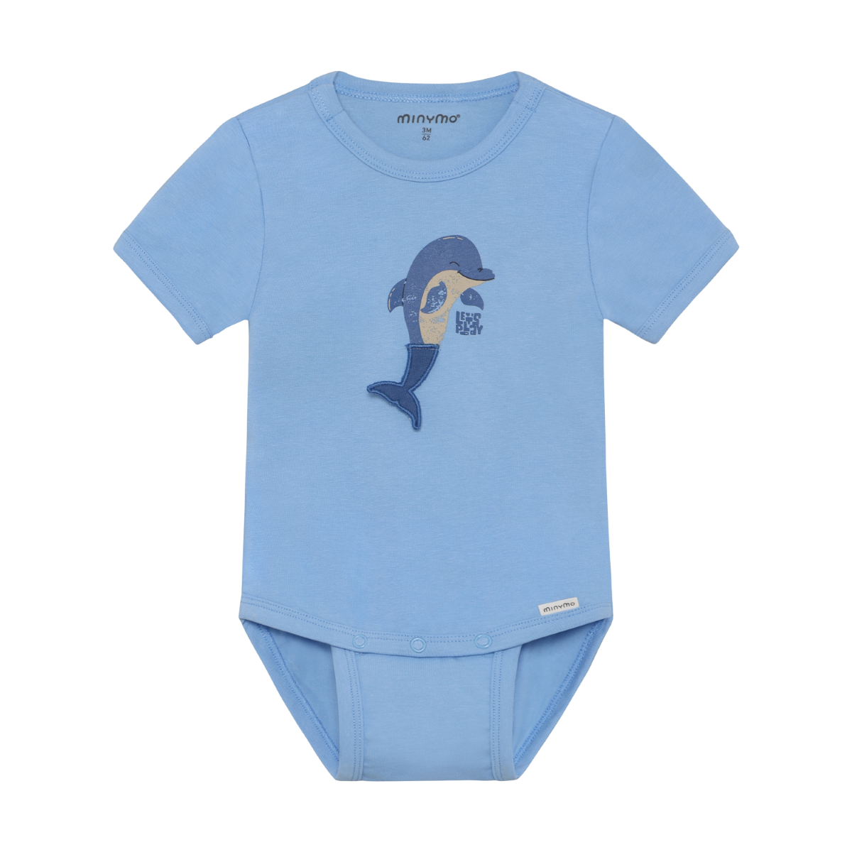 Polaris Star Blue Dolphin S/S Onesie