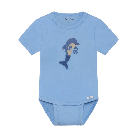 Polaris Star Blue Dolphin S/S Onesie