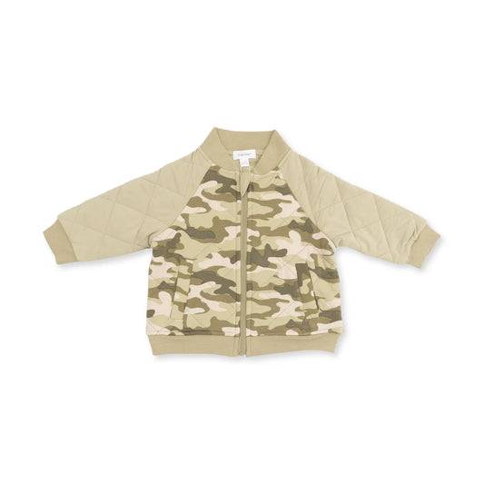 Camo Bomber Jacket