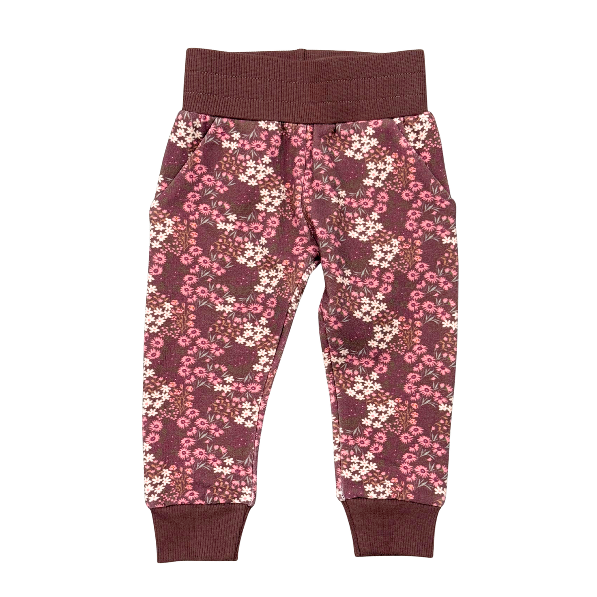 Cluster Garden Floral Fleece Sweatpants