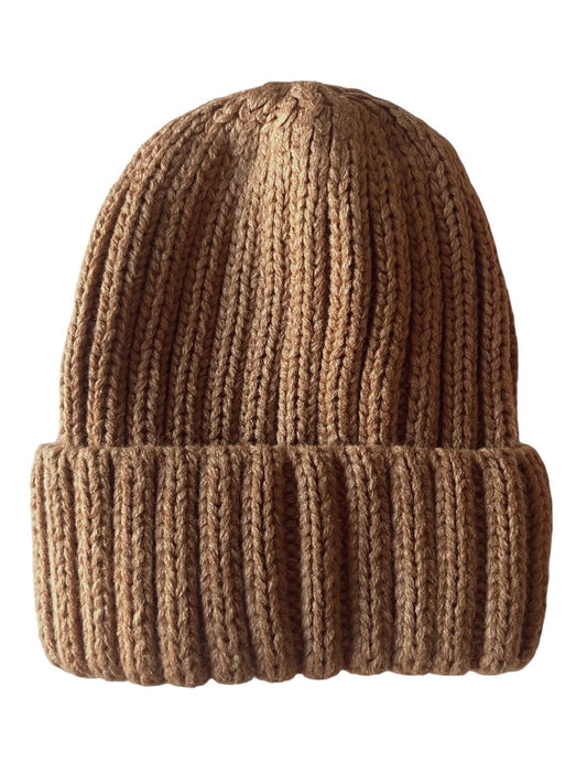 Chunky Knit Hat - Tawny
