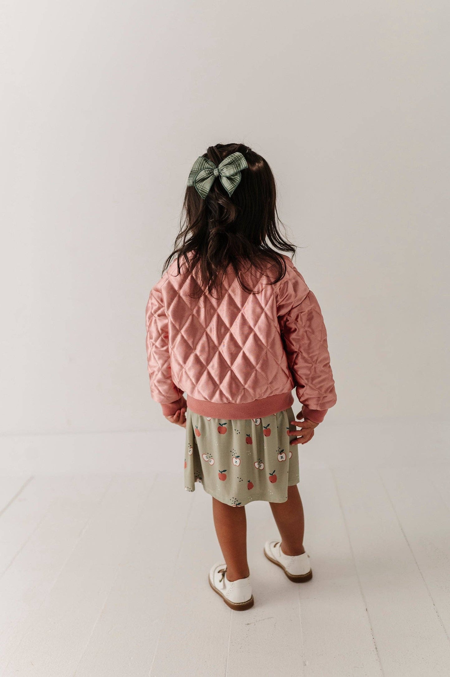 Rose Sparkles Bomber Jacket