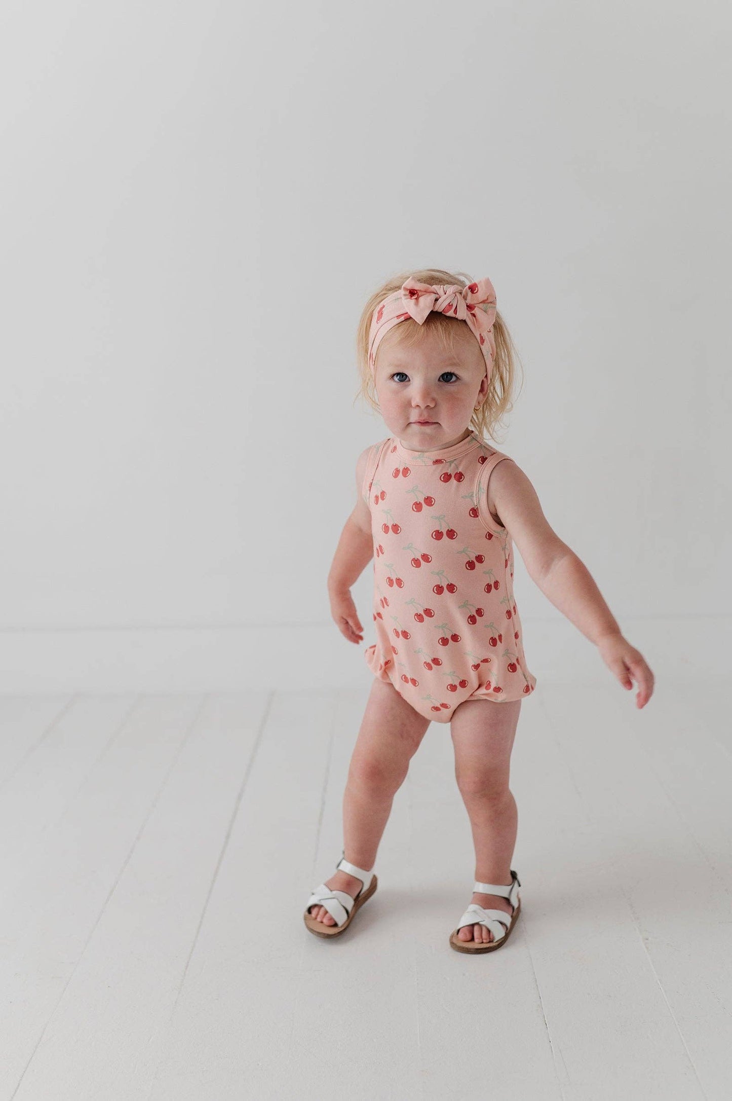 Cherries Bamboo Bubble Romper