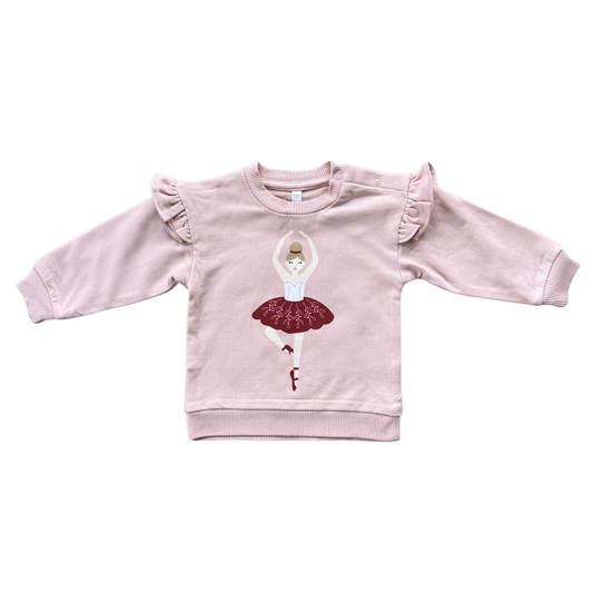 Ballerina Ruffle Sweatshirt