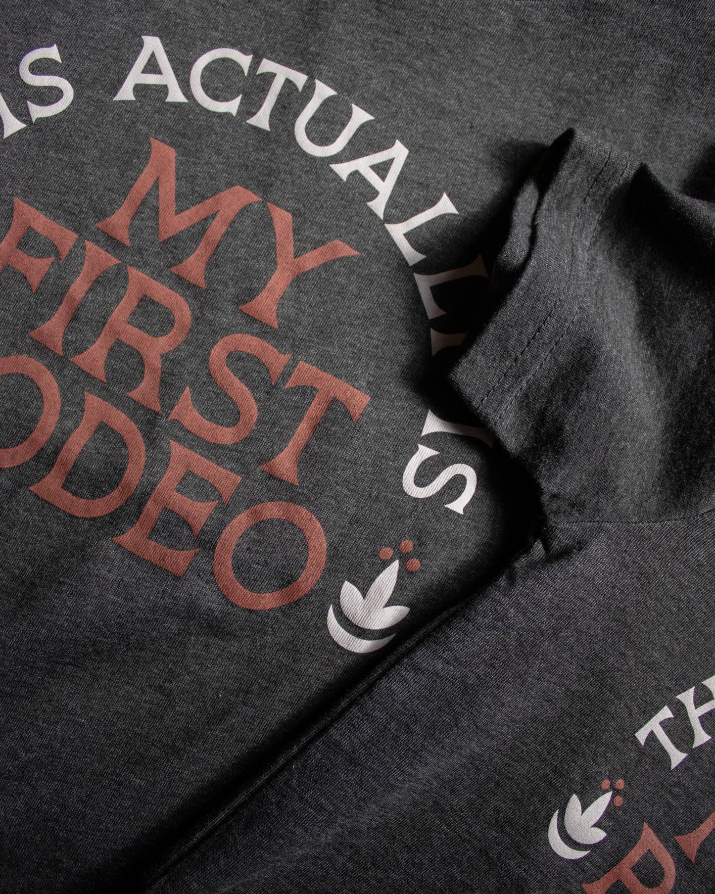 Actually My First Rodeo Western Kids Tee
