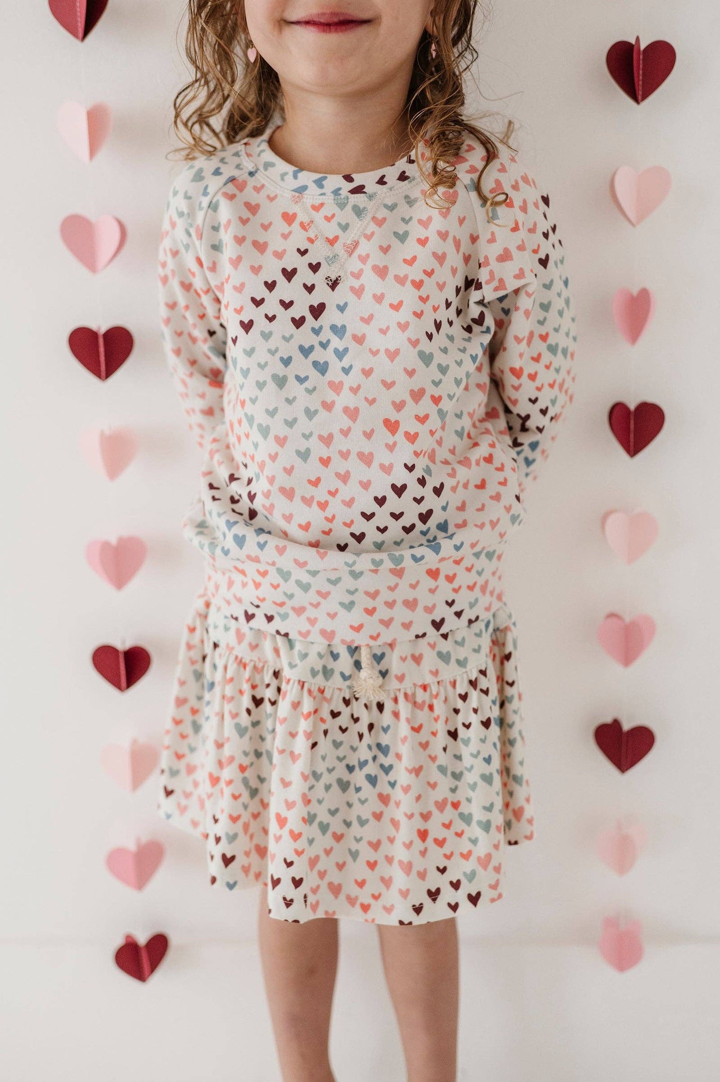 Rainbow Hearts Skort