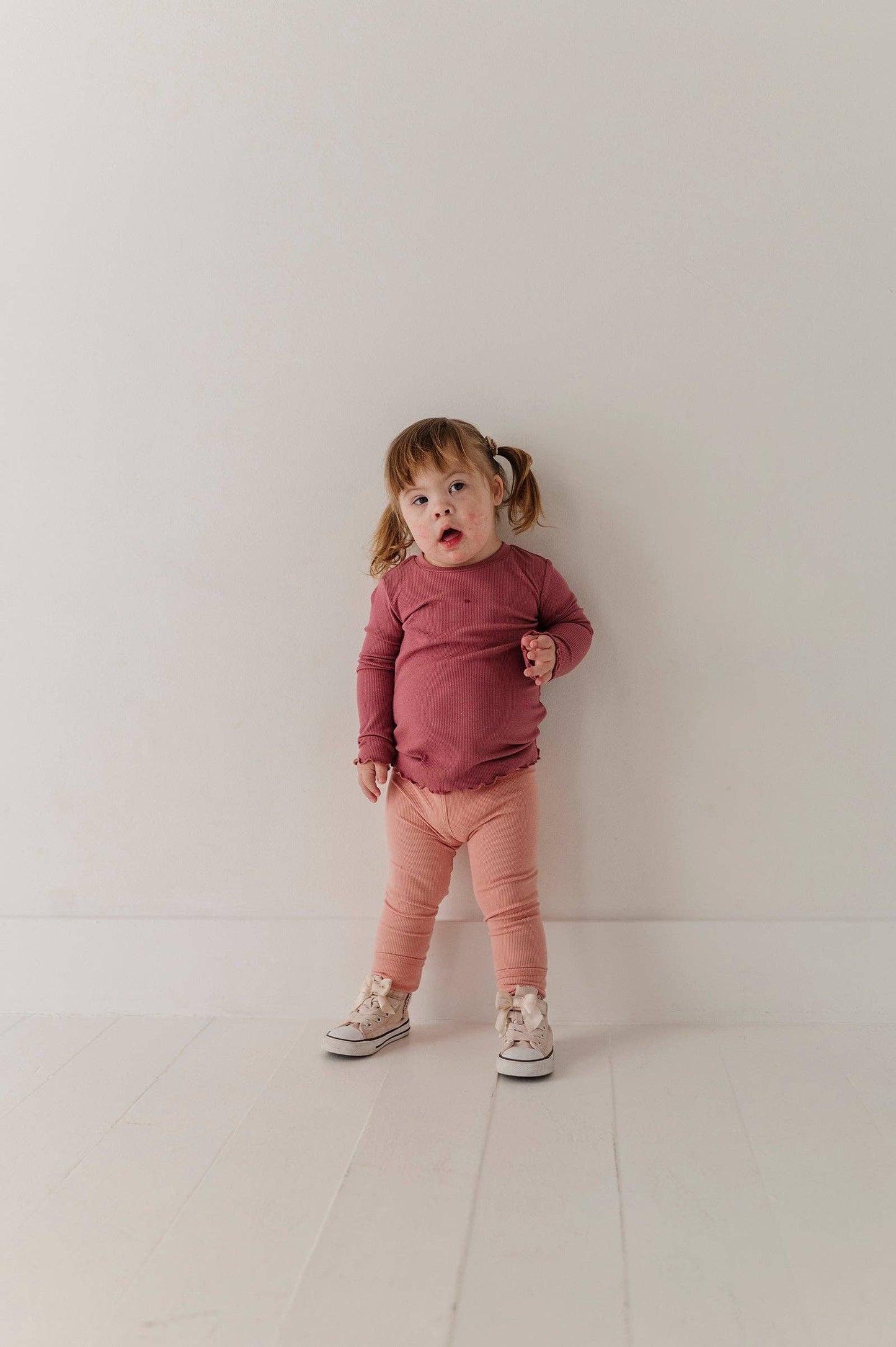 Mesa Rose Lettuce Hem Tee