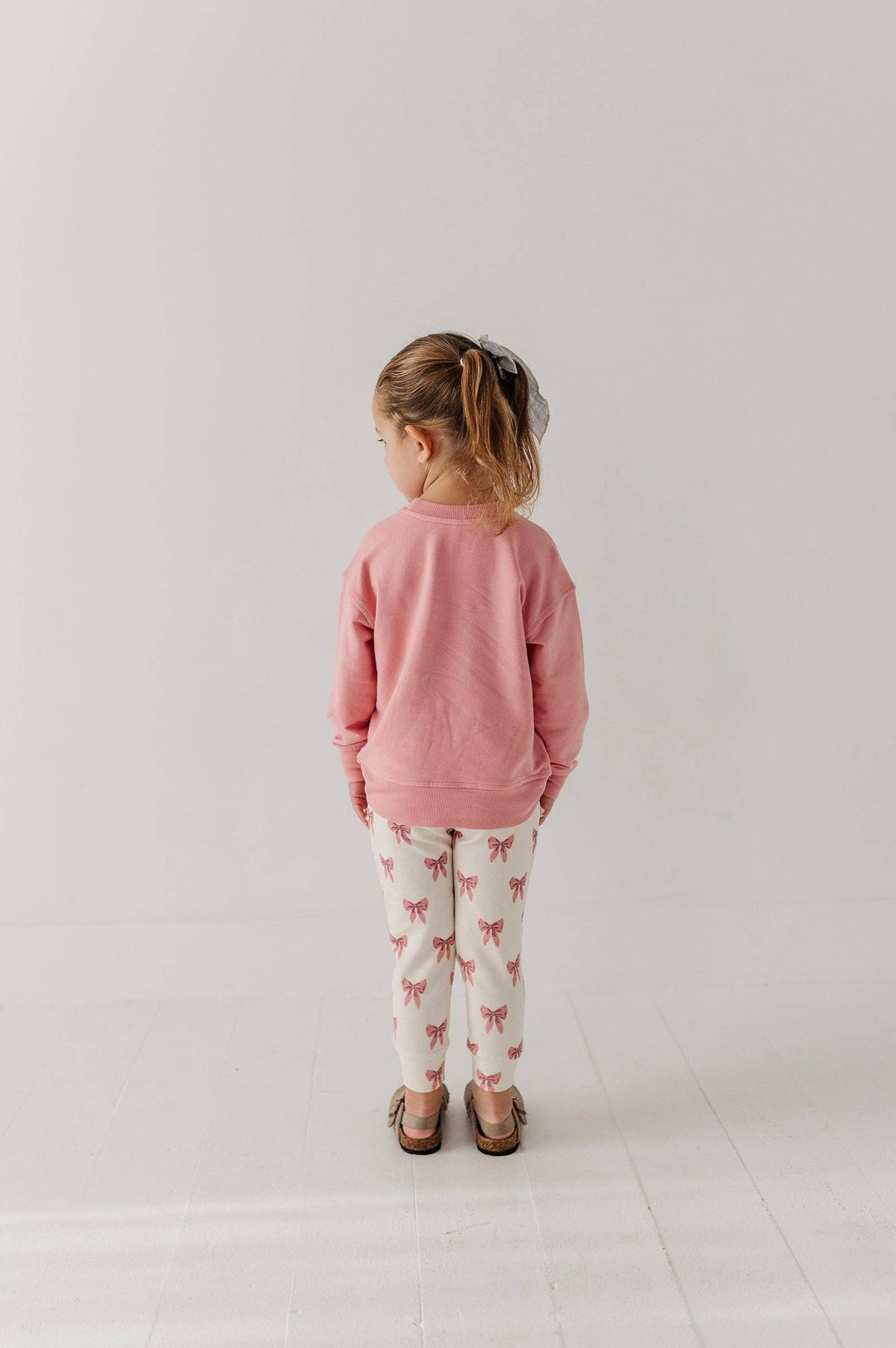 Rose Elegance Bows Bamboo Joggers