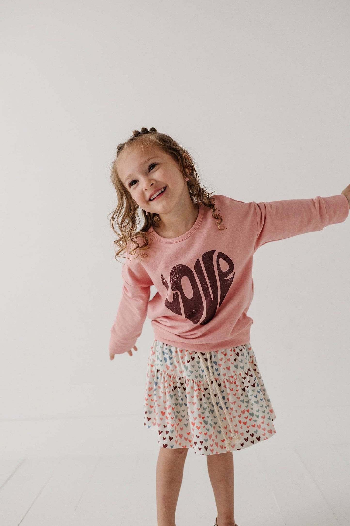 Love Drop-Shoulder Pullover